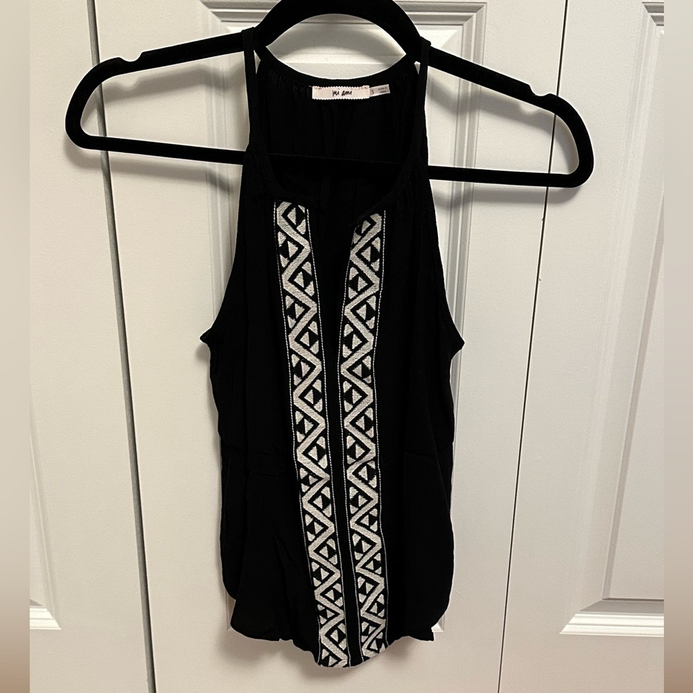 Patterned Tank Top